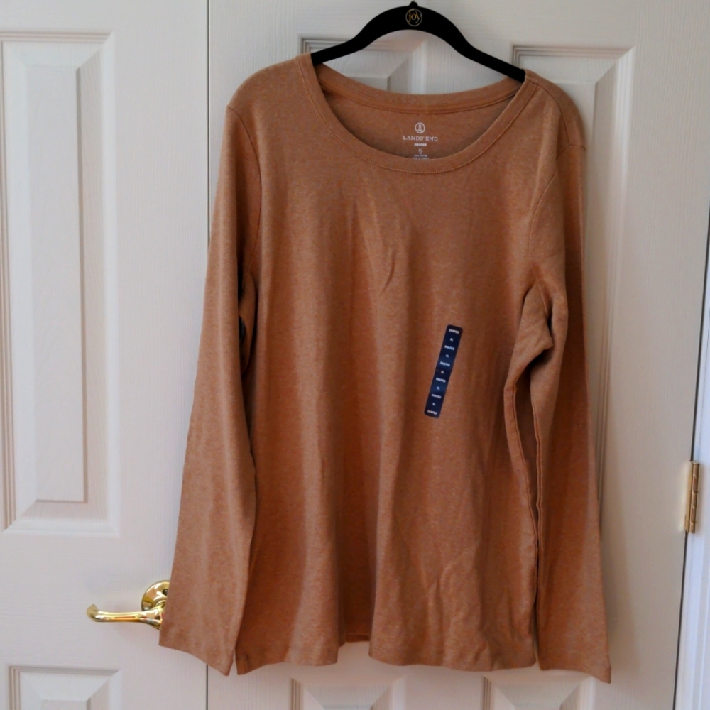 Lands End Long Sleeve Crew Shirt
